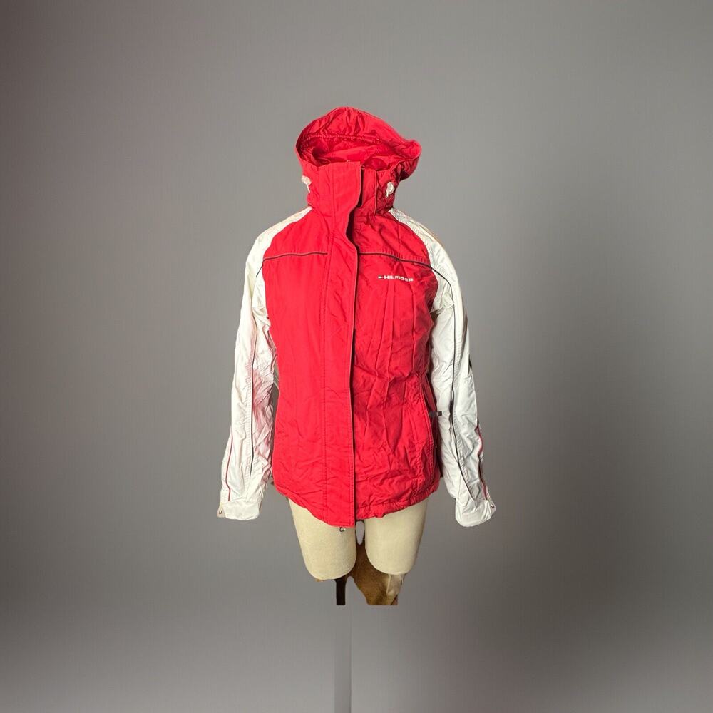 Tommy Hilfiger Women’s Ski Jacket Vintage , Small 2006 y2k red vacation winter